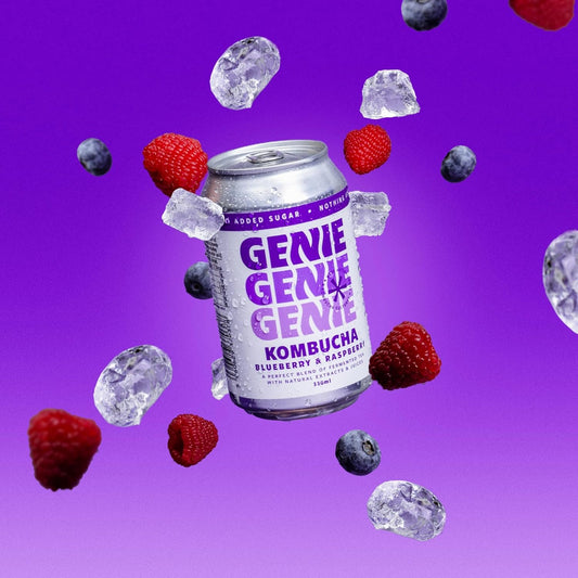 GENIE Blueberry & Raspberry Kombucha
