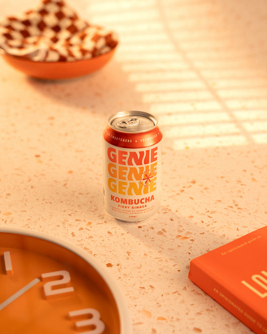 B2B - GENIE Fiery Ginger Kombucha (WHOLESALE b2b)